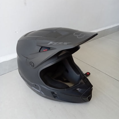 Casco Fox Fullface V1 Negro (SEMINUEVO)