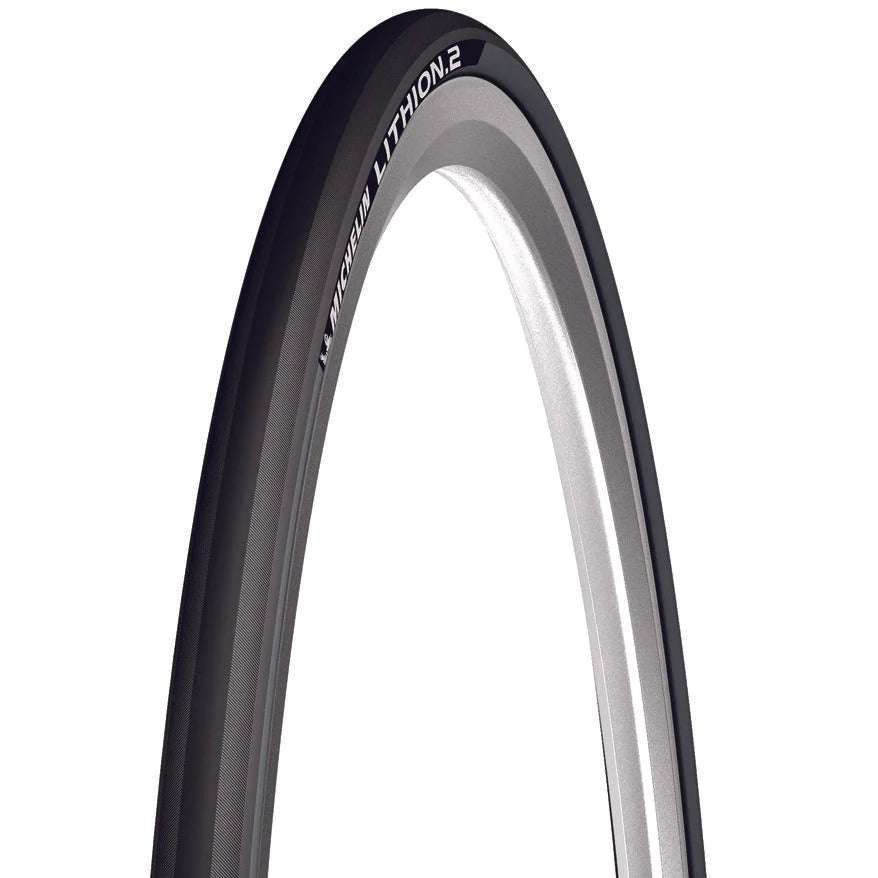 Llanta Ruta Michelin LITHION2 DARK GREY (700X23C)