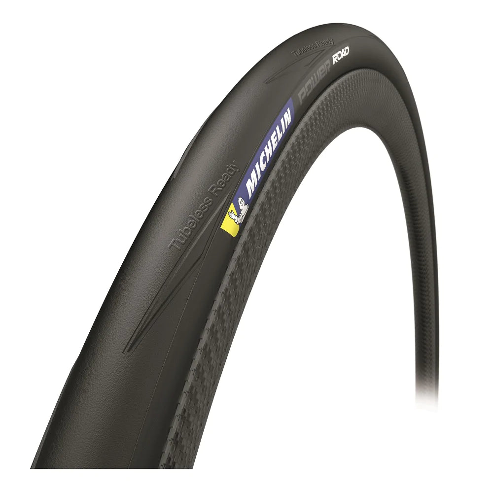 Llanta Michelin POWER ROAD BLACK - Tubless (700X25C)