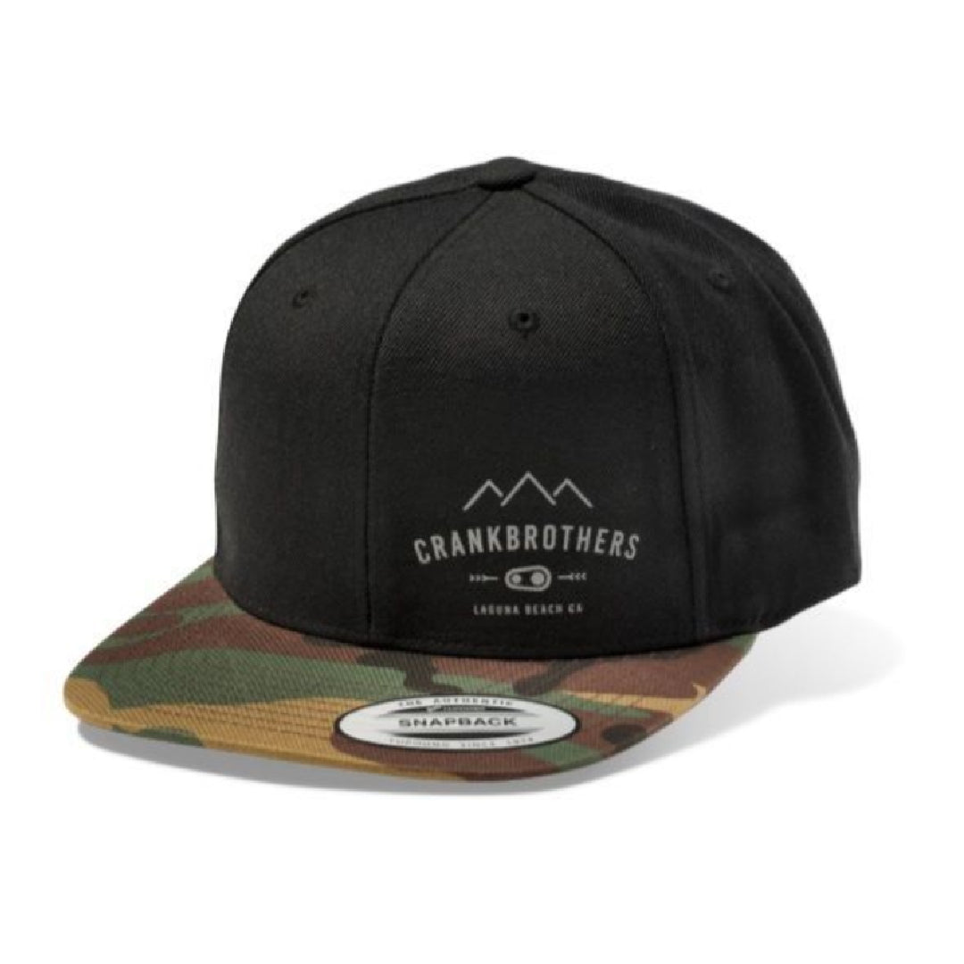 Gorra Cranckbrothers Camuflaje Negra/Camo