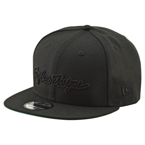 Gorra Troy Lee Designs Classic Signature Negra