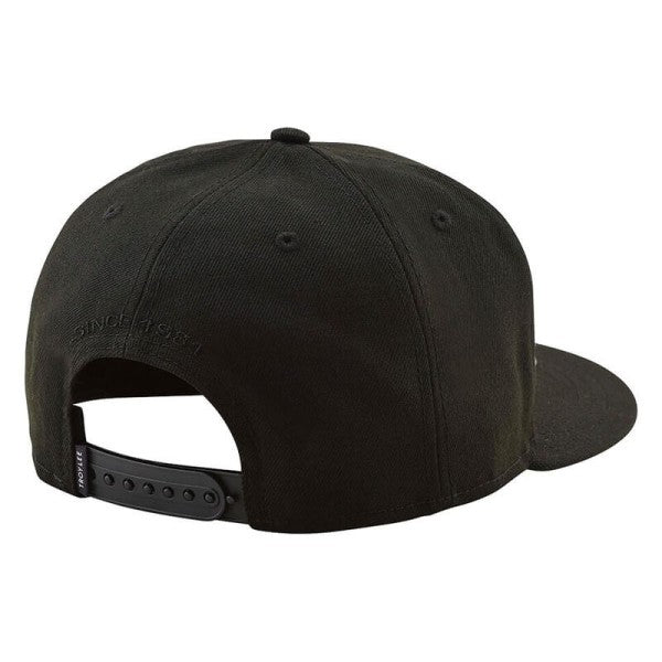 Gorra Troy Lee Designs Classic Signature Negra