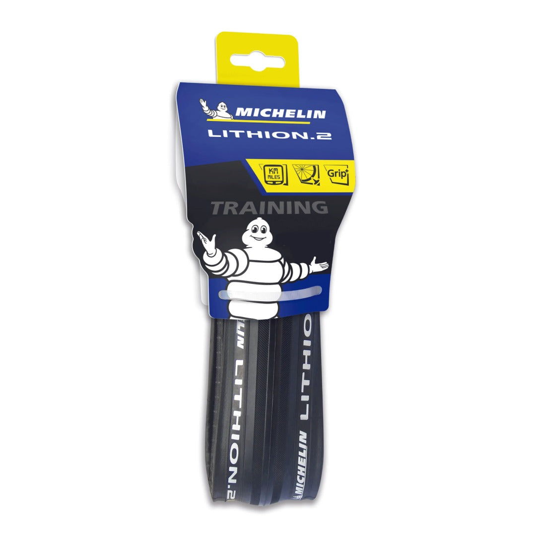 Llanta Ruta Michelin LITHION2 DARK GREY (700X25C)