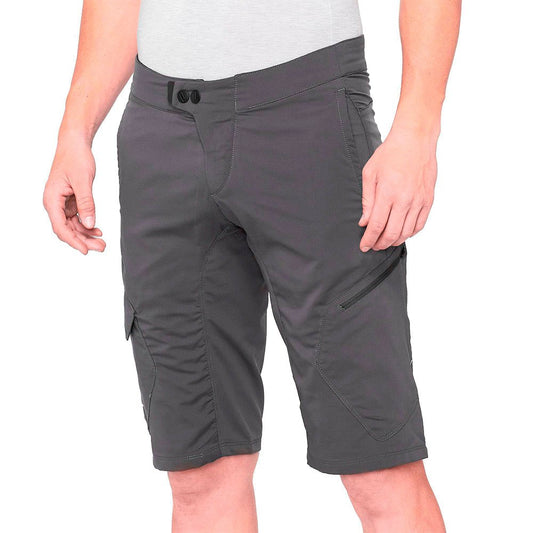 Short 100% RideCamp Caballero Charcoal