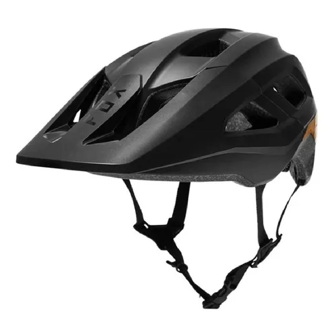 Casco Fox MainFrame Joven Oro Negro