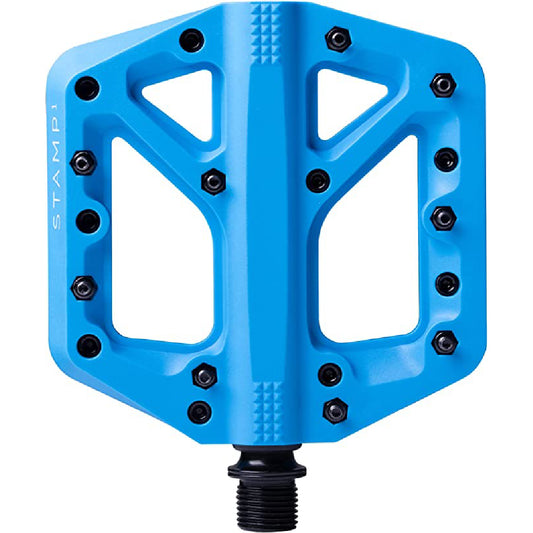 Pedales CrankBrothers Stamp 1 Grande Azul