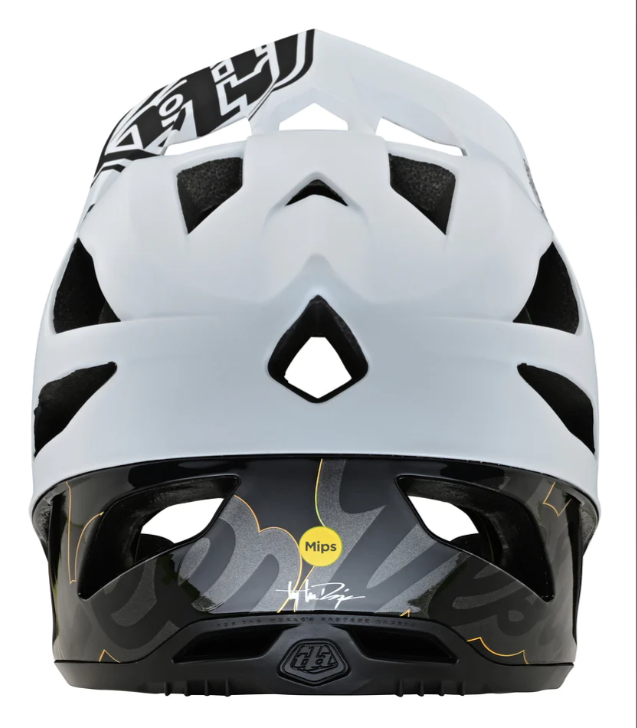 Casco Troy Lee Designs Stage Signature Blanco