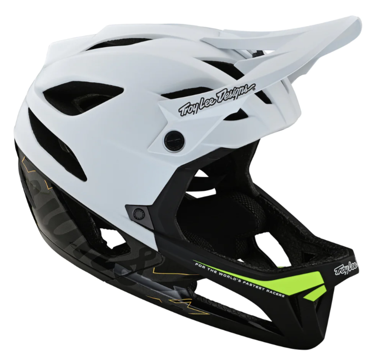 Casco Troy Lee Designs Stage Signature Blanco