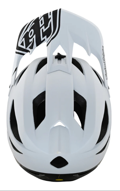 Casco Troy Lee Designs Stage Signature Blanco